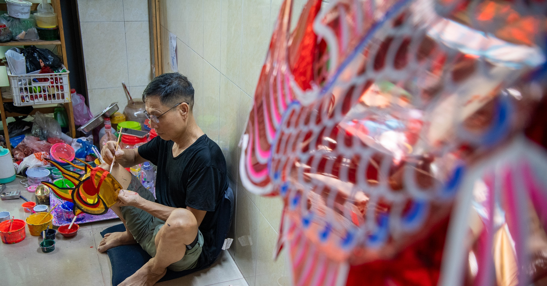 Once home to 100 lantern makers, Saigon neighborhood now has just two